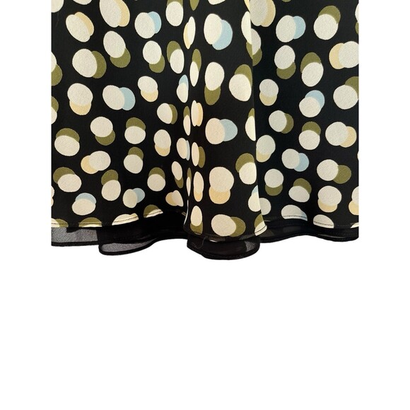 Skirt U3 COLLECTION Women's Colored Circle  Ivory, Black, Blue, Green Sz… - Picture 3 of 8